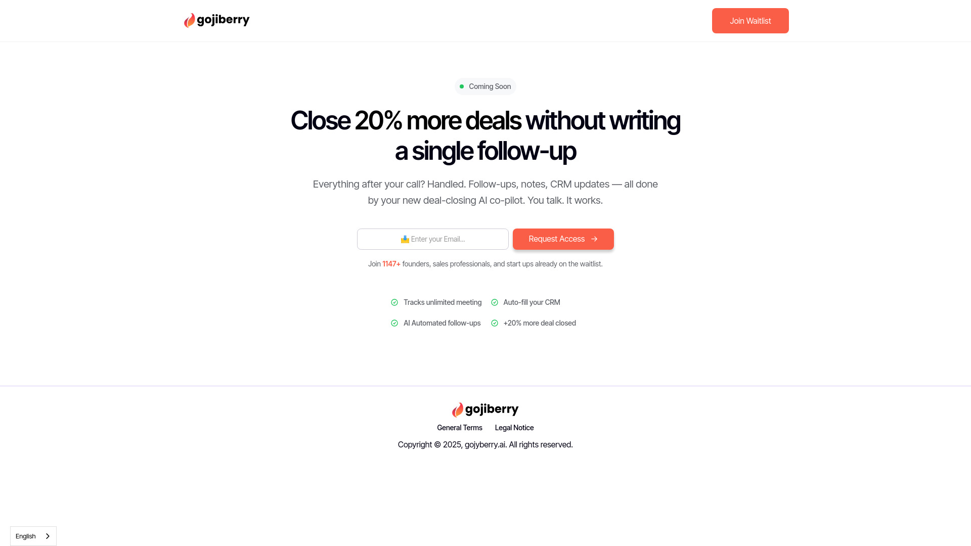 Gojiberry网页截图,Gojiberry网页快照