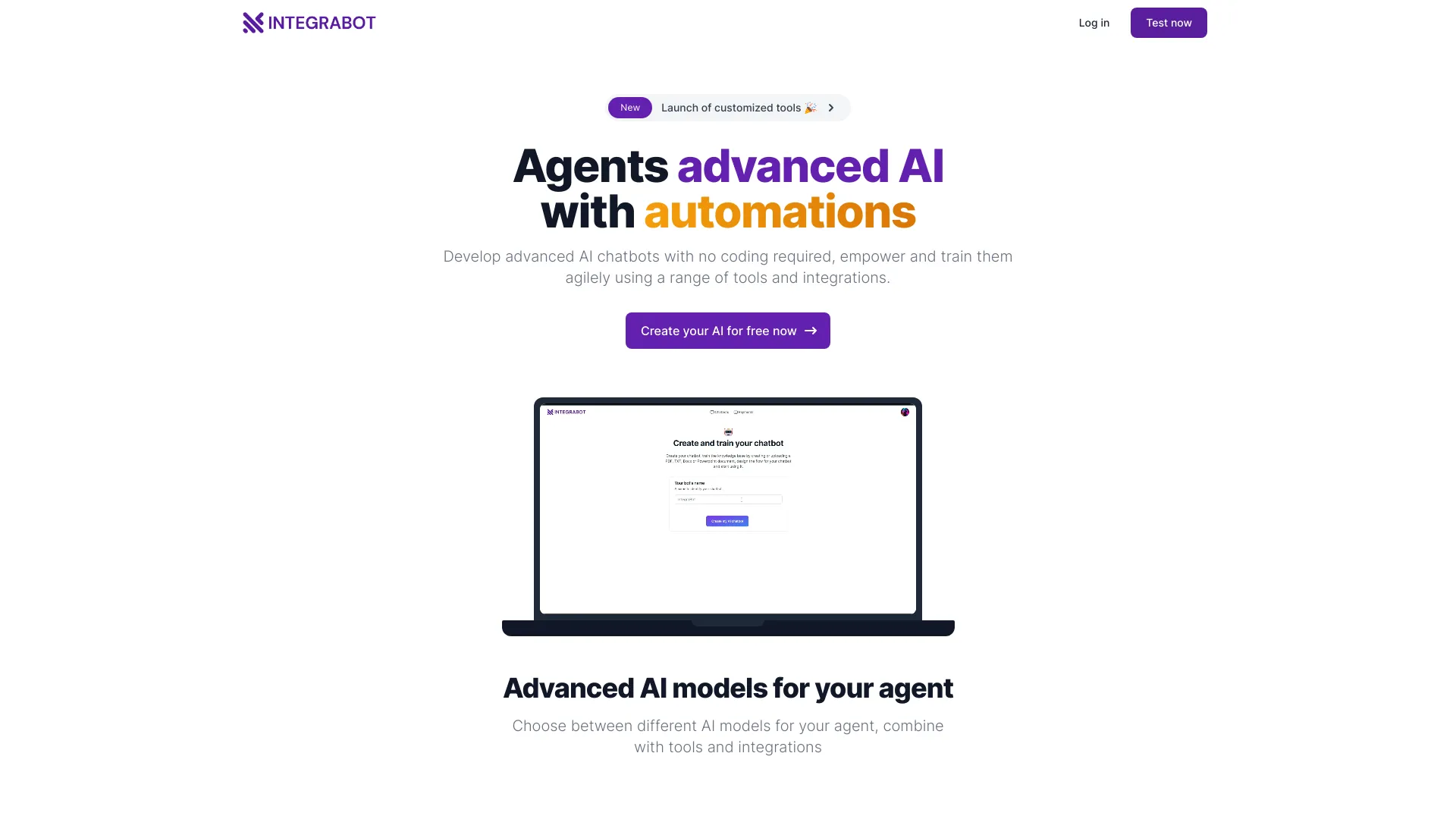 IntegraBot.ai网页截图,IntegraBot.ai网页快照