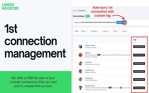 Linked Booster – Social Automation Tool网页截图,Linked Booster – Social Automation Tool网页快照