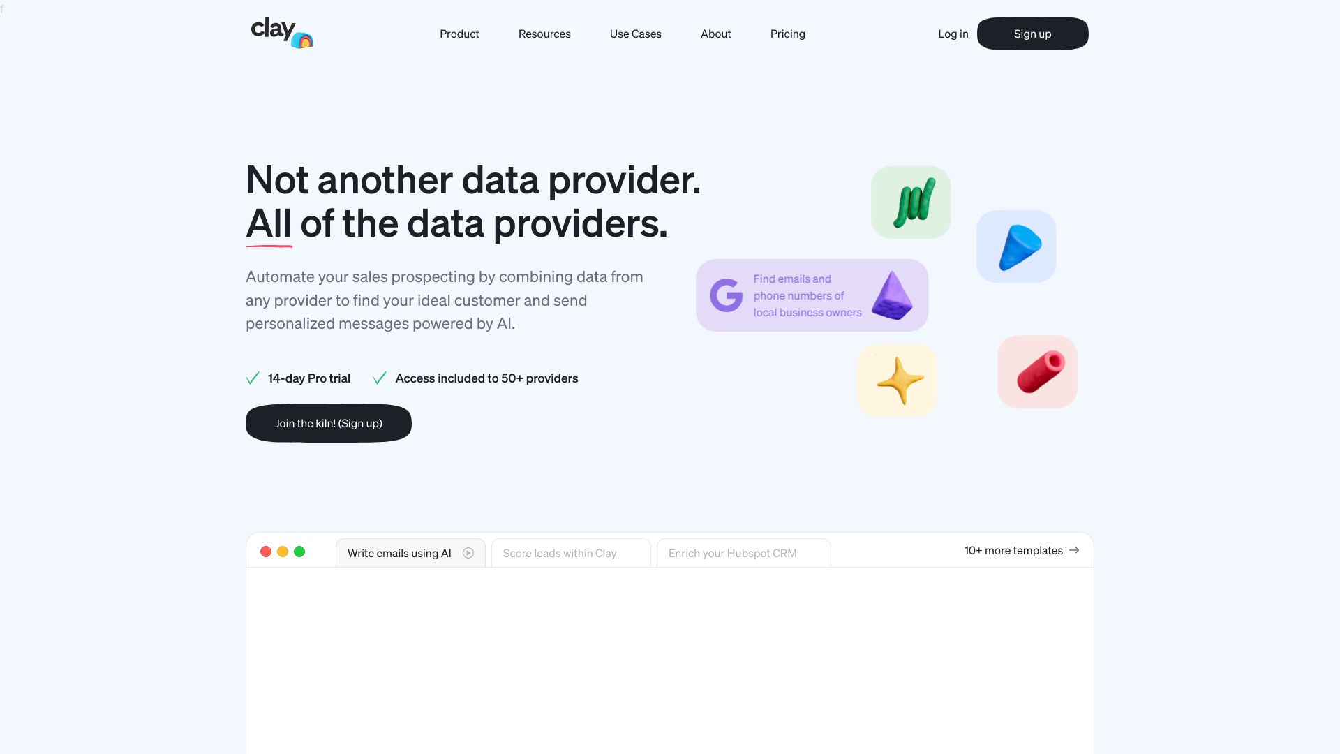 Clay 2.0网页截图,Clay 2.0网页快照