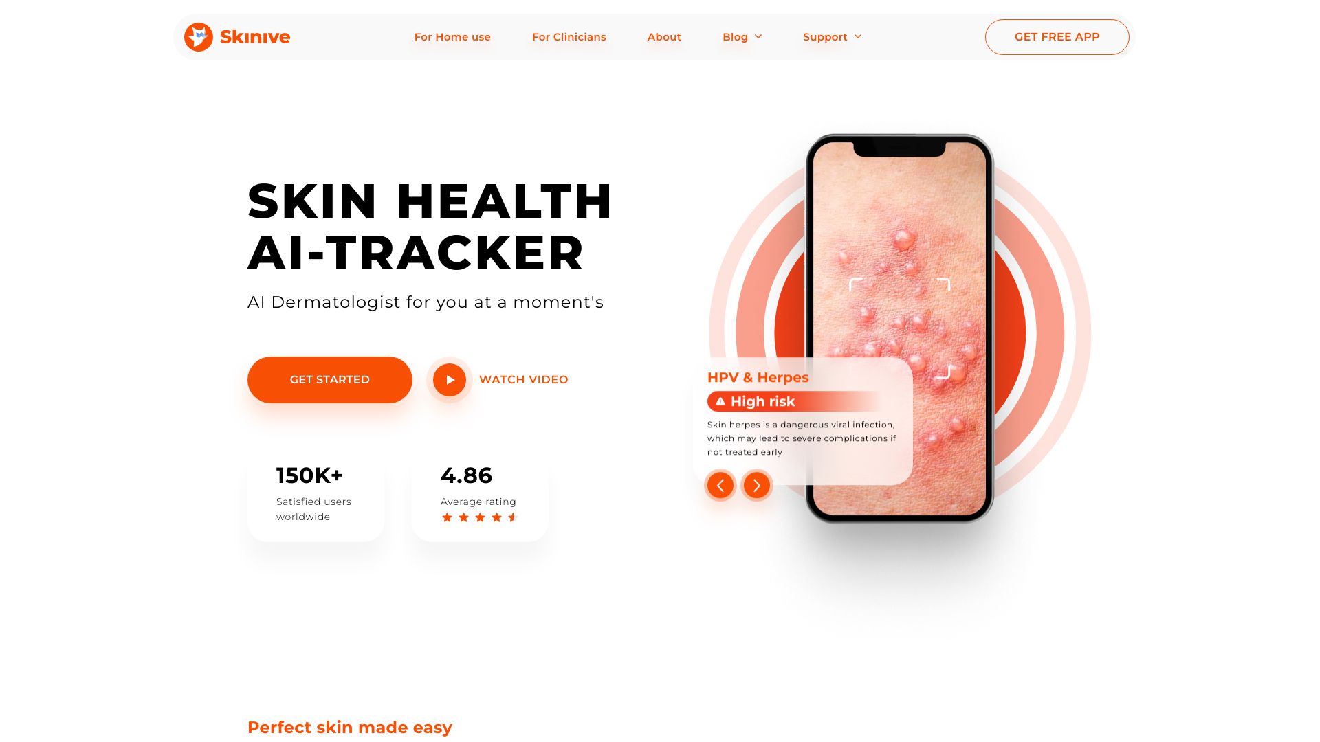 Skinive AI网页截图,Skinive AI网页快照