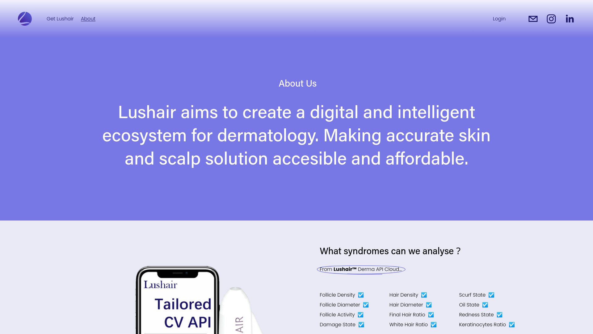 Lushair Scalp Explorer网页截图,Lushair Scalp Explorer网页快照
