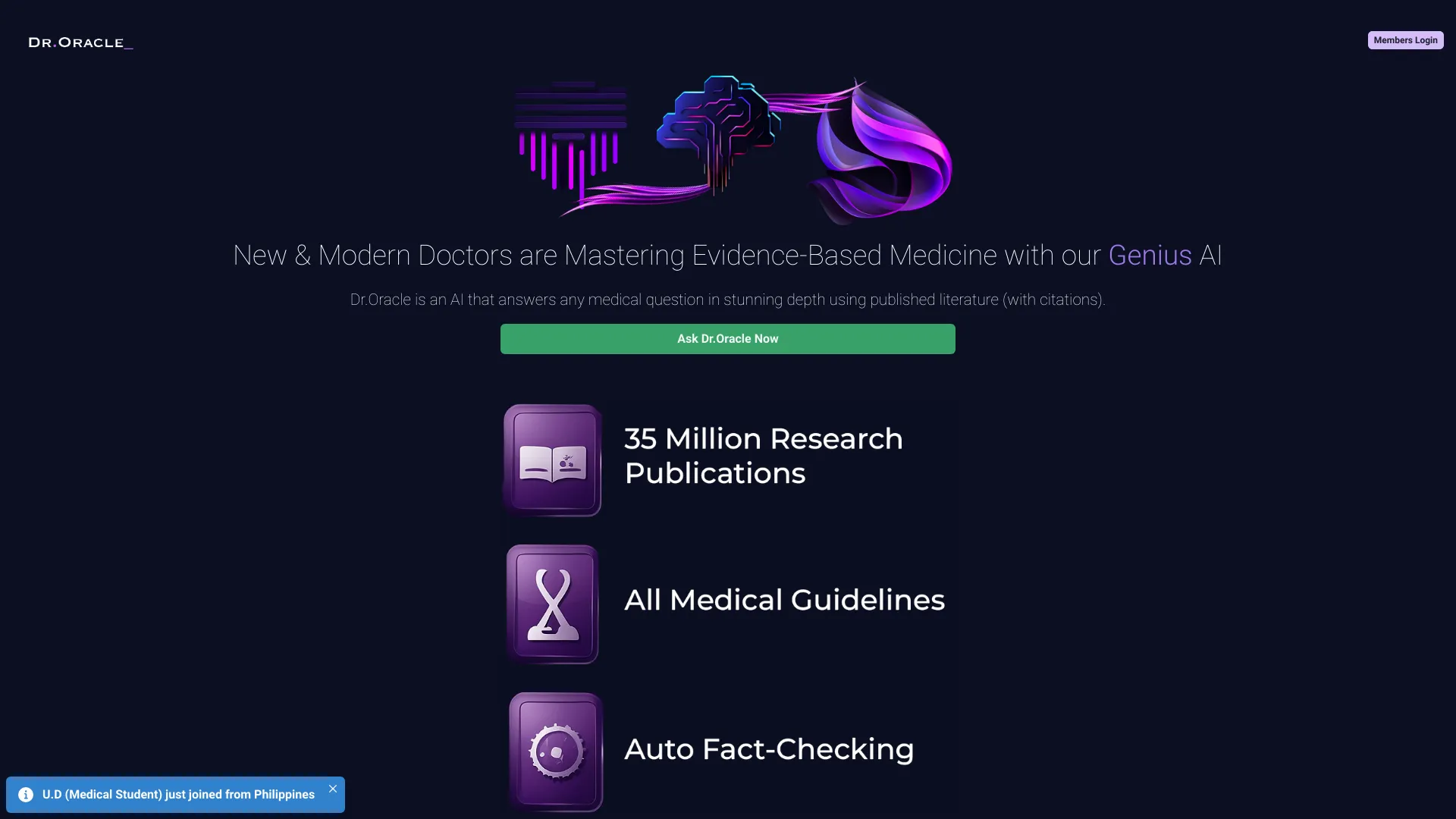 Dr.Oracle网页截图,Dr.Oracle网页快照