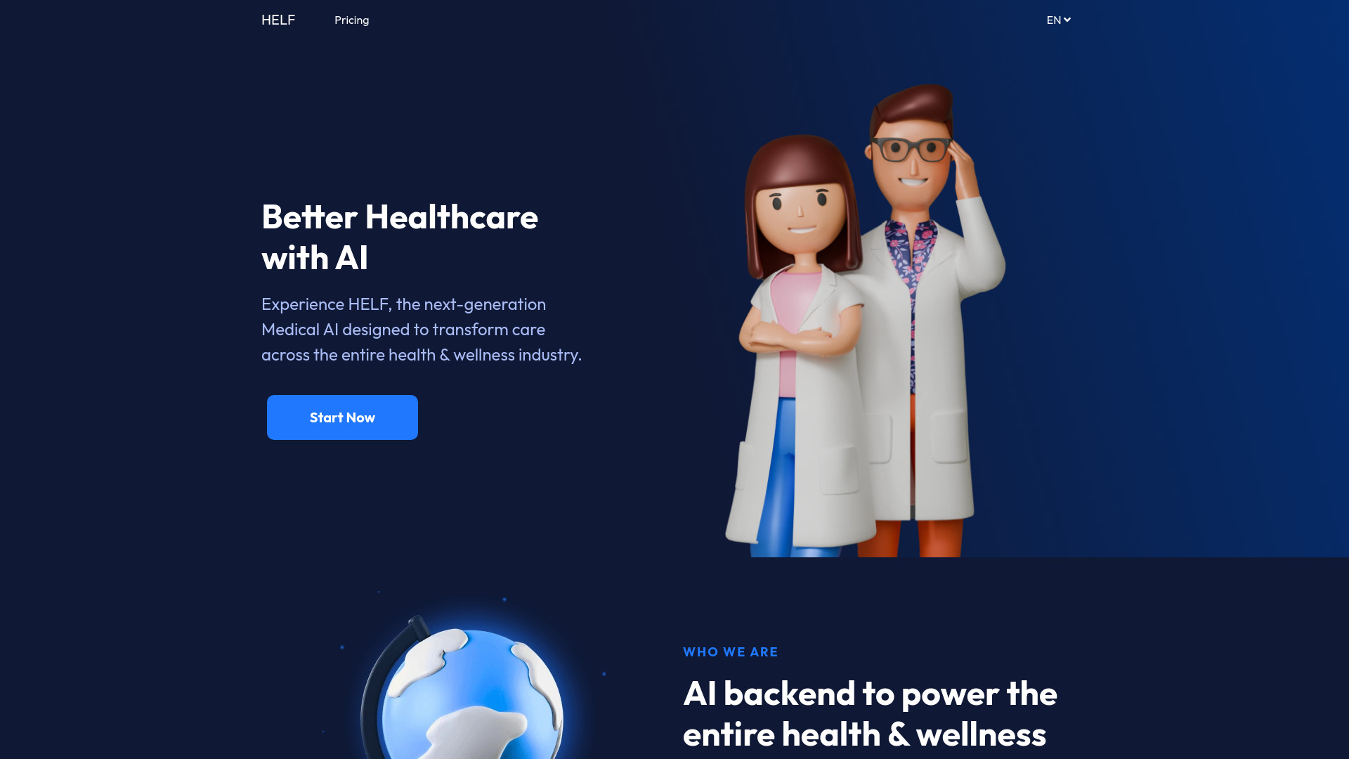 Health Expert Language Framework (HELF)网页截图,Health Expert Language Framework (HELF)网页快照