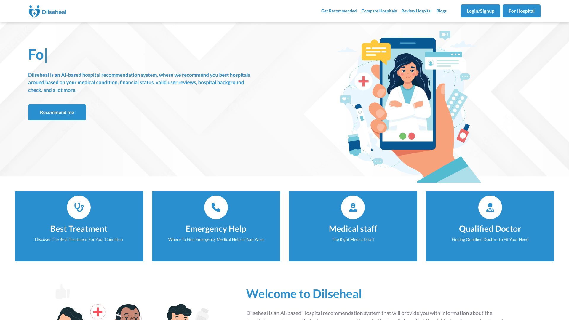 Dilseheal网页截图,Dilseheal网页快照