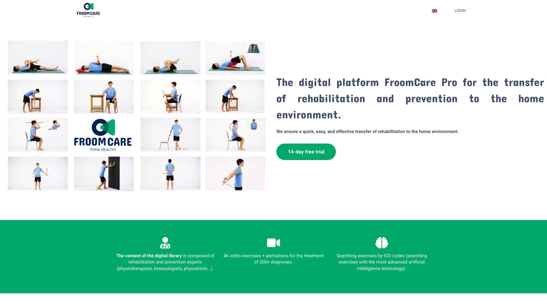 FroomCare Pro网页截图,FroomCare Pro网页快照