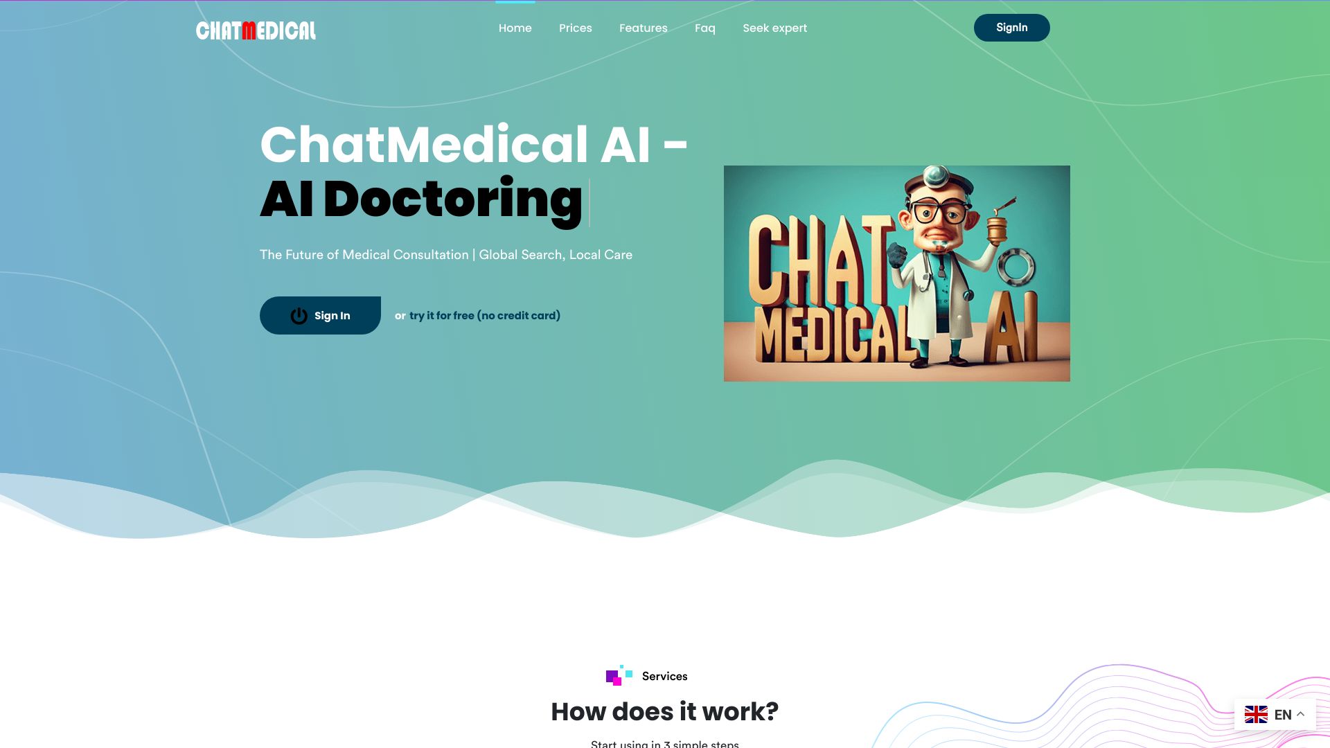 ChatMedical.AI网页截图,ChatMedical.AI网页快照