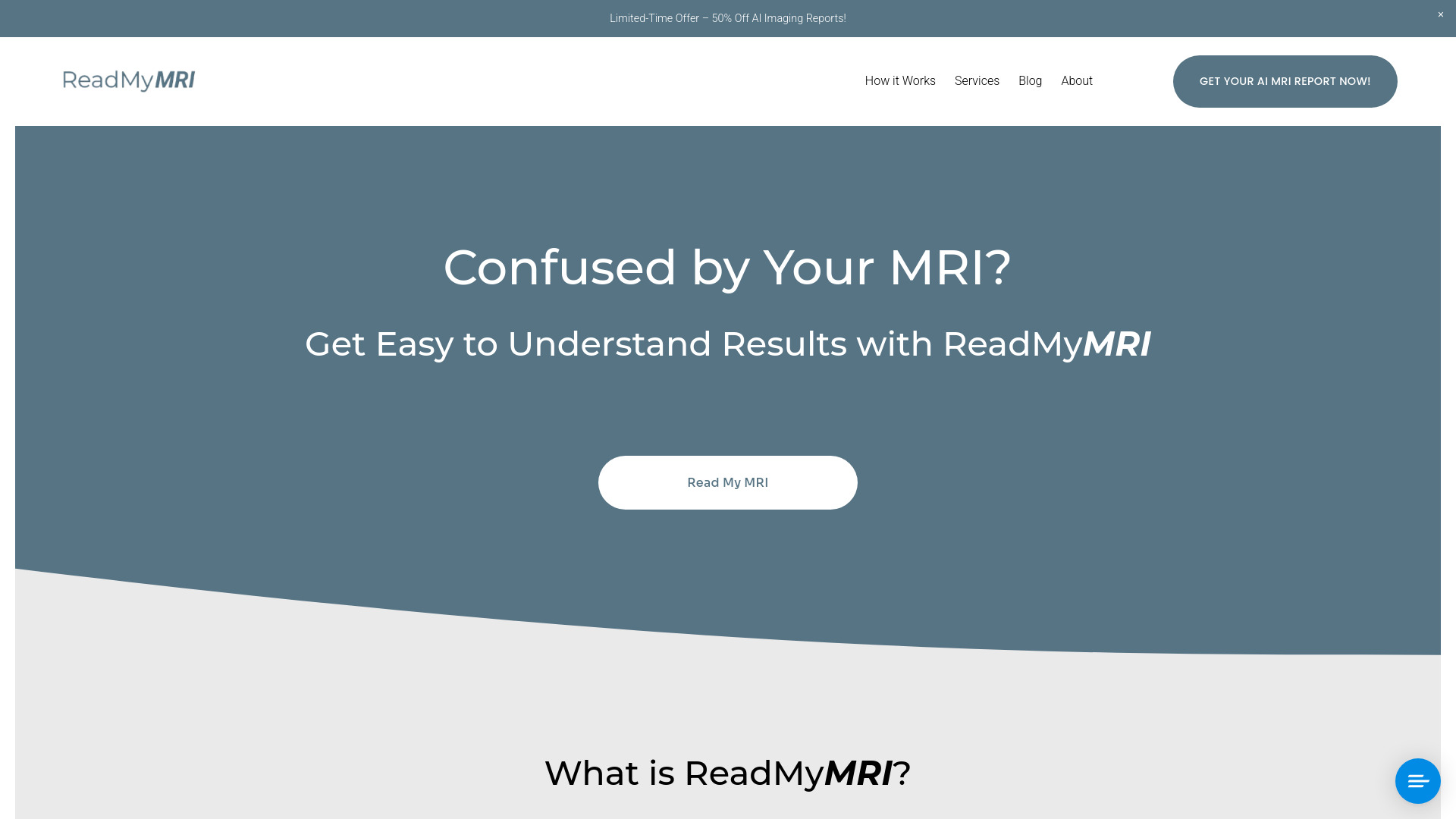Read My MRI网页截图,Read My MRI网页快照