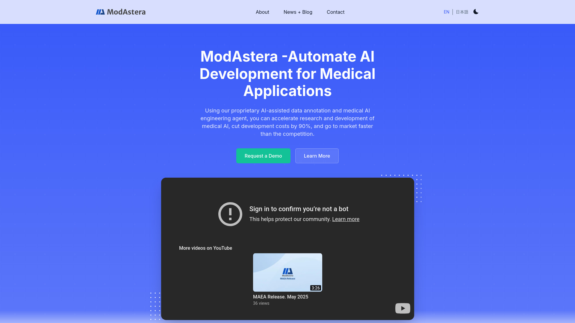 ModAstera网页截图,ModAstera网页快照
