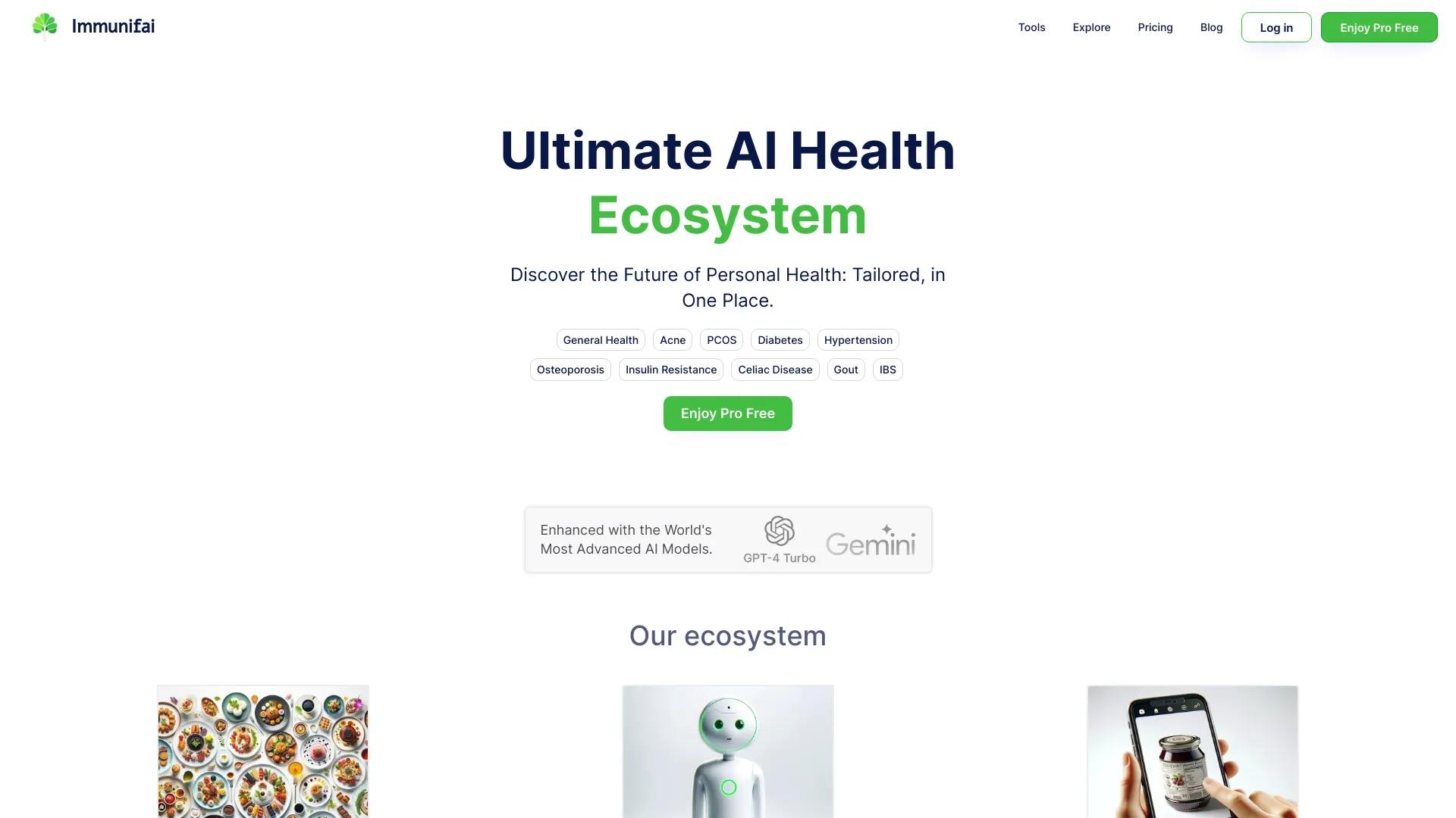 Immunifai网页截图,Immunifai网页快照