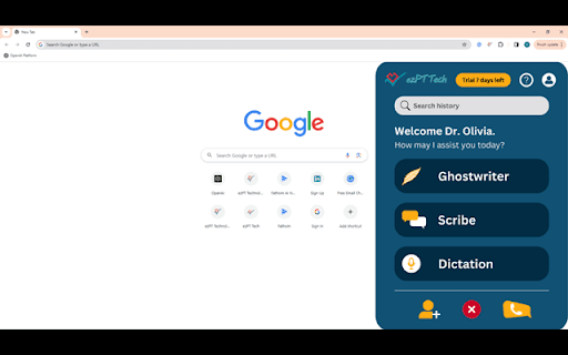ezPT—PT Documentation AI Assistant网页截图,ezPT—PT Documentation AI Assistant网页快照