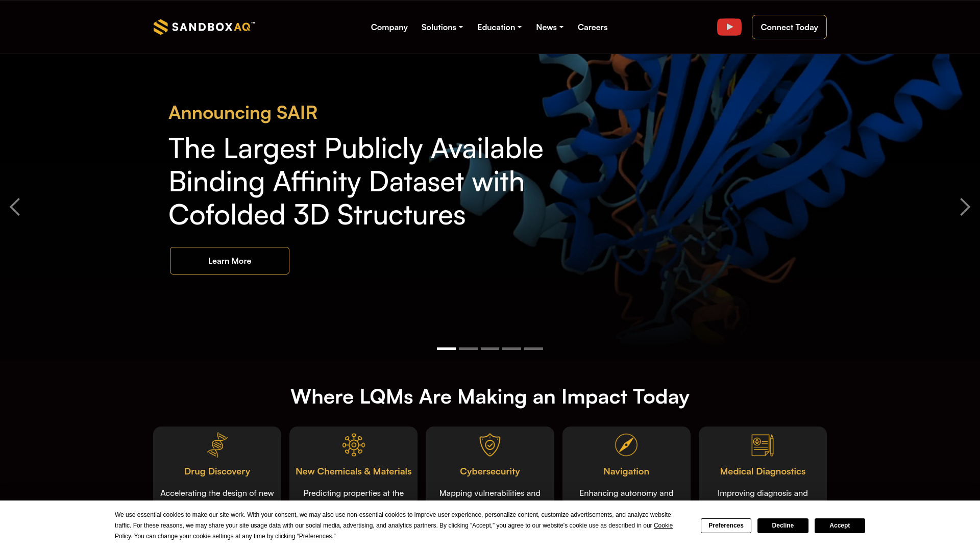 SandboxAQ网页截图,SandboxAQ网页快照