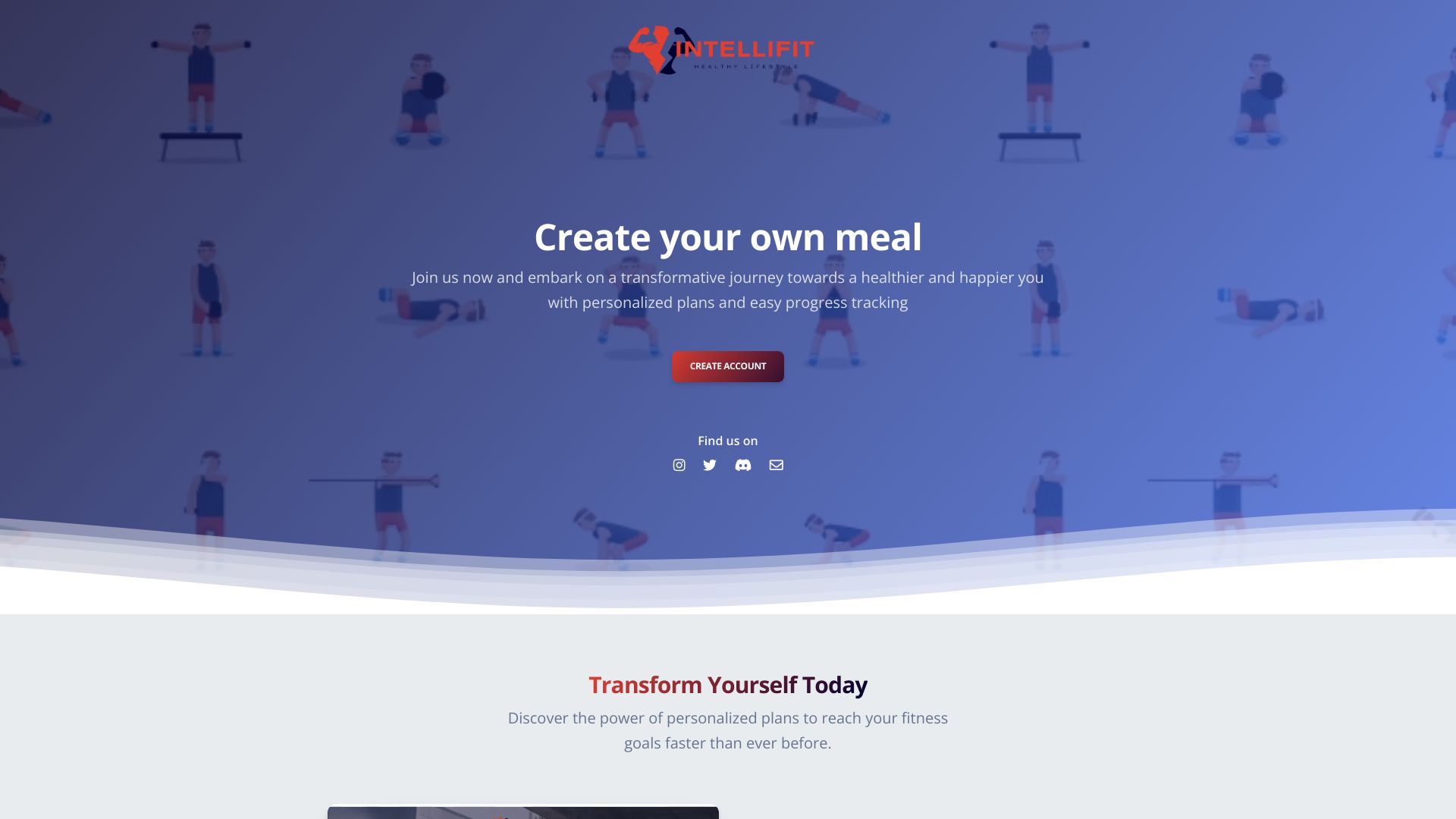 Intellifit Coach网页截图,Intellifit Coach网页快照
