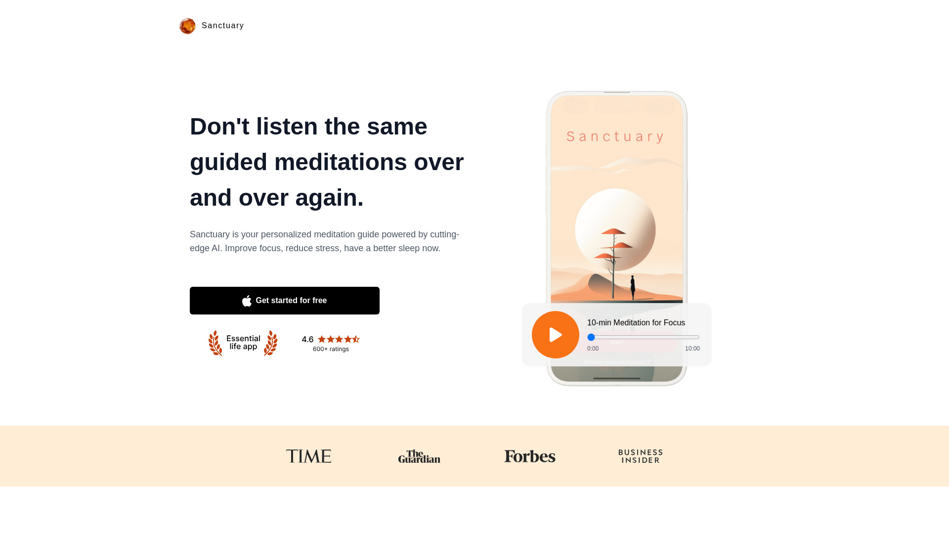 Sanctuary网页截图,Sanctuary网页快照
