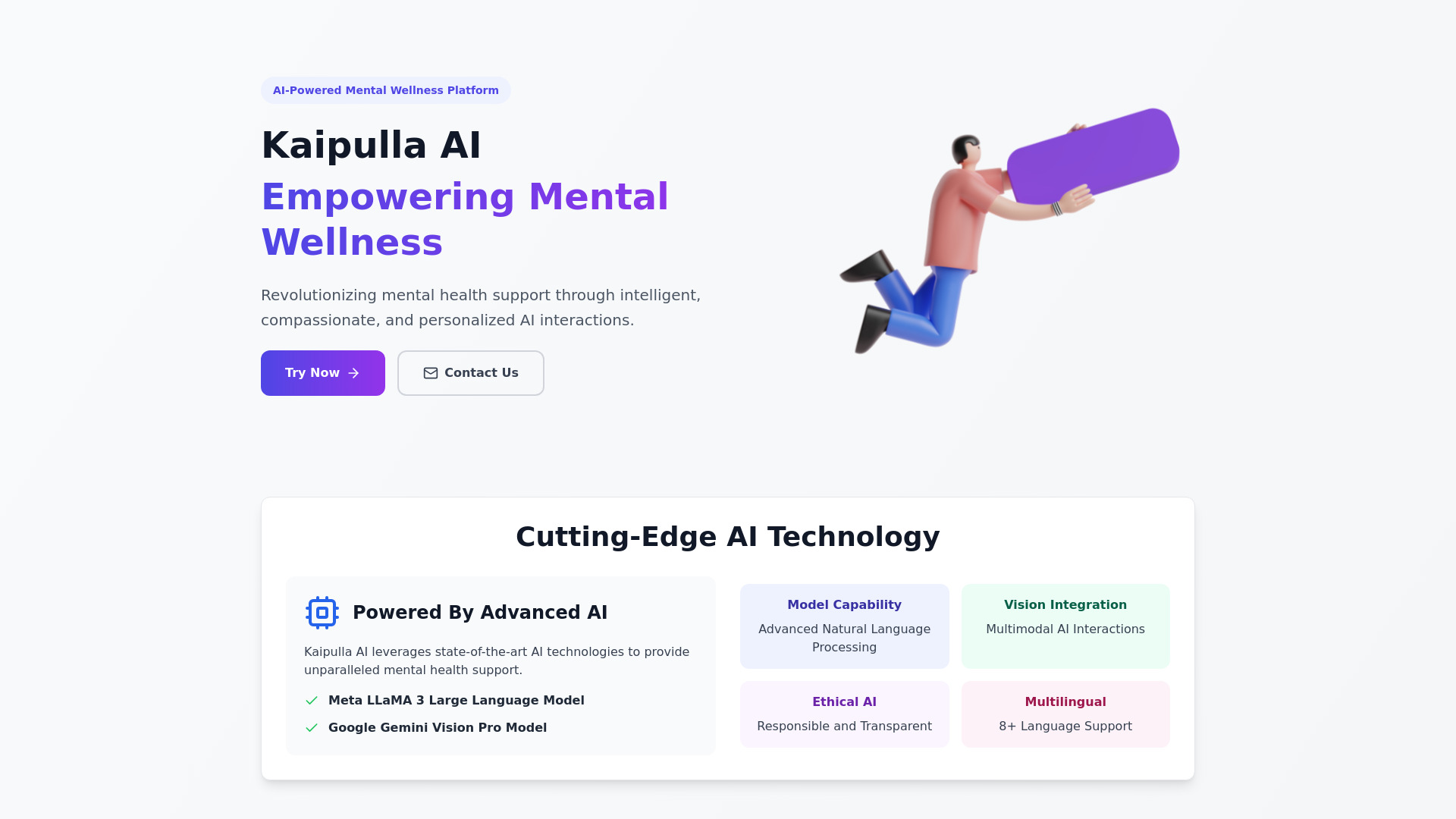 Kaipulla AI网页截图,Kaipulla AI网页快照
