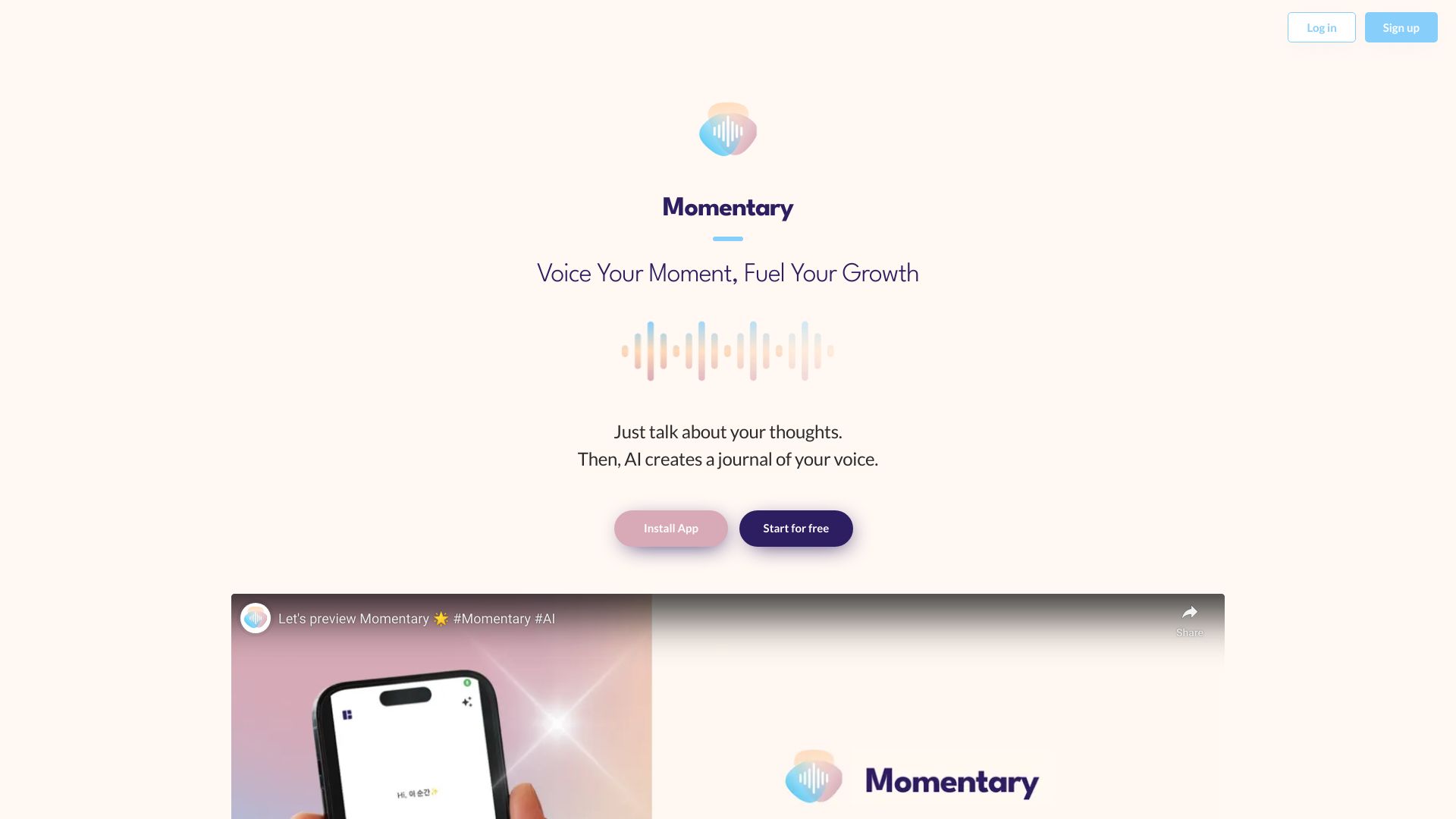 Momentary网页截图,Momentary网页快照