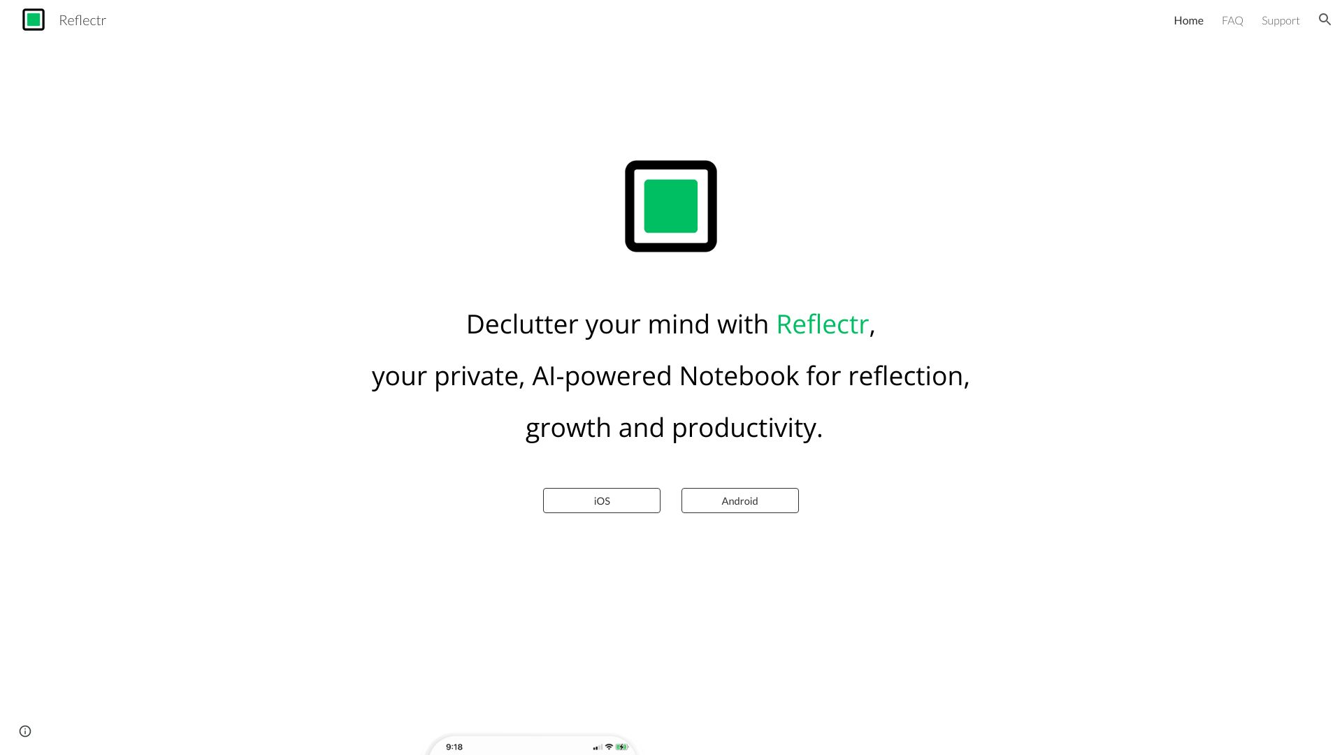 Reflectr网页截图,Reflectr网页快照