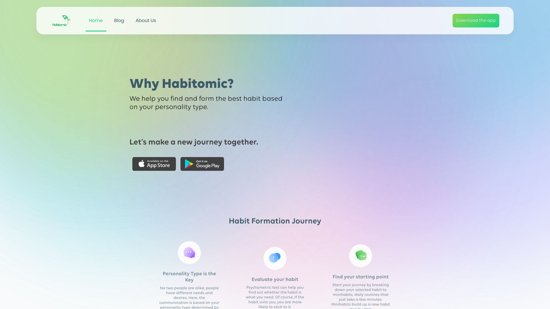 Habitomic网页截图,Habitomic网页快照