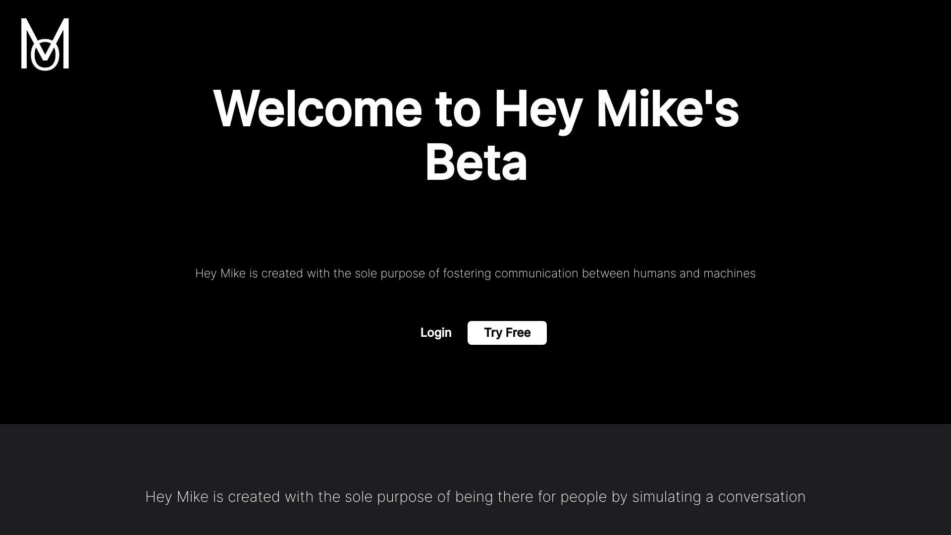 Hey Mike网页截图,Hey Mike网页快照