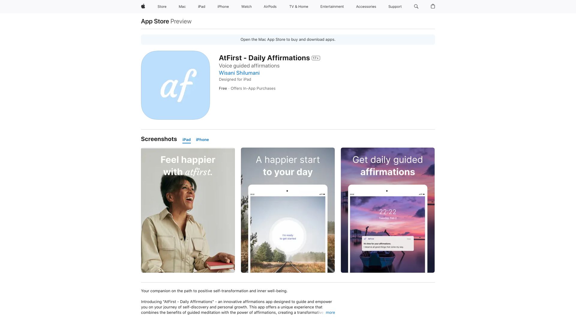 AtFirst网页截图,AtFirst网页快照