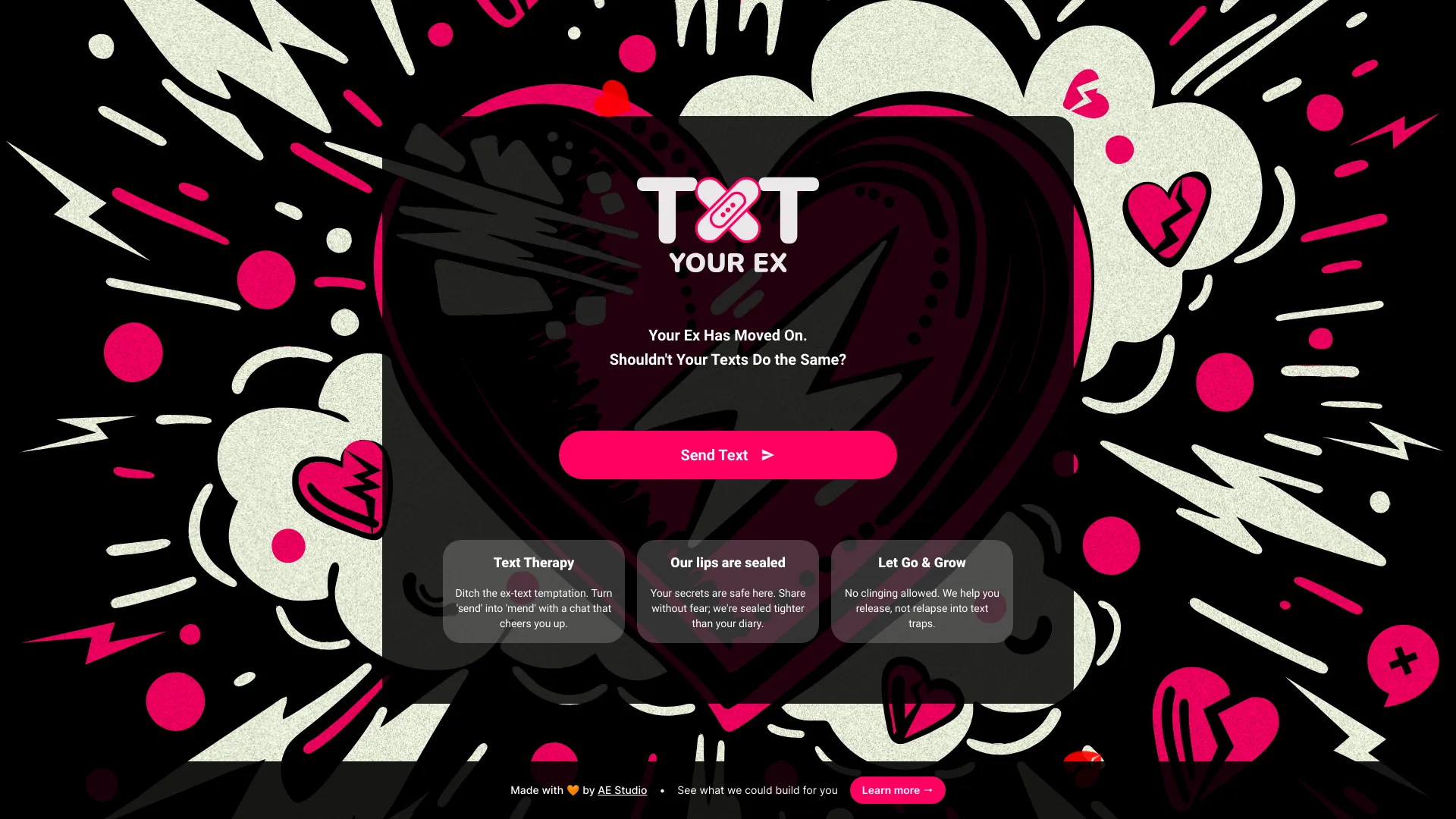 Txt Your Ex网页截图,Txt Your Ex网页快照