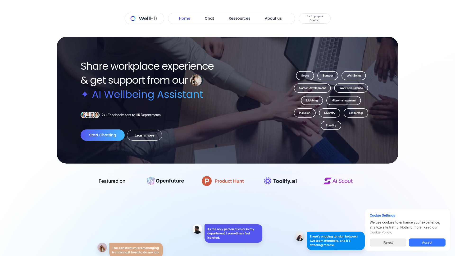WellHR.org网页截图,WellHR.org网页快照