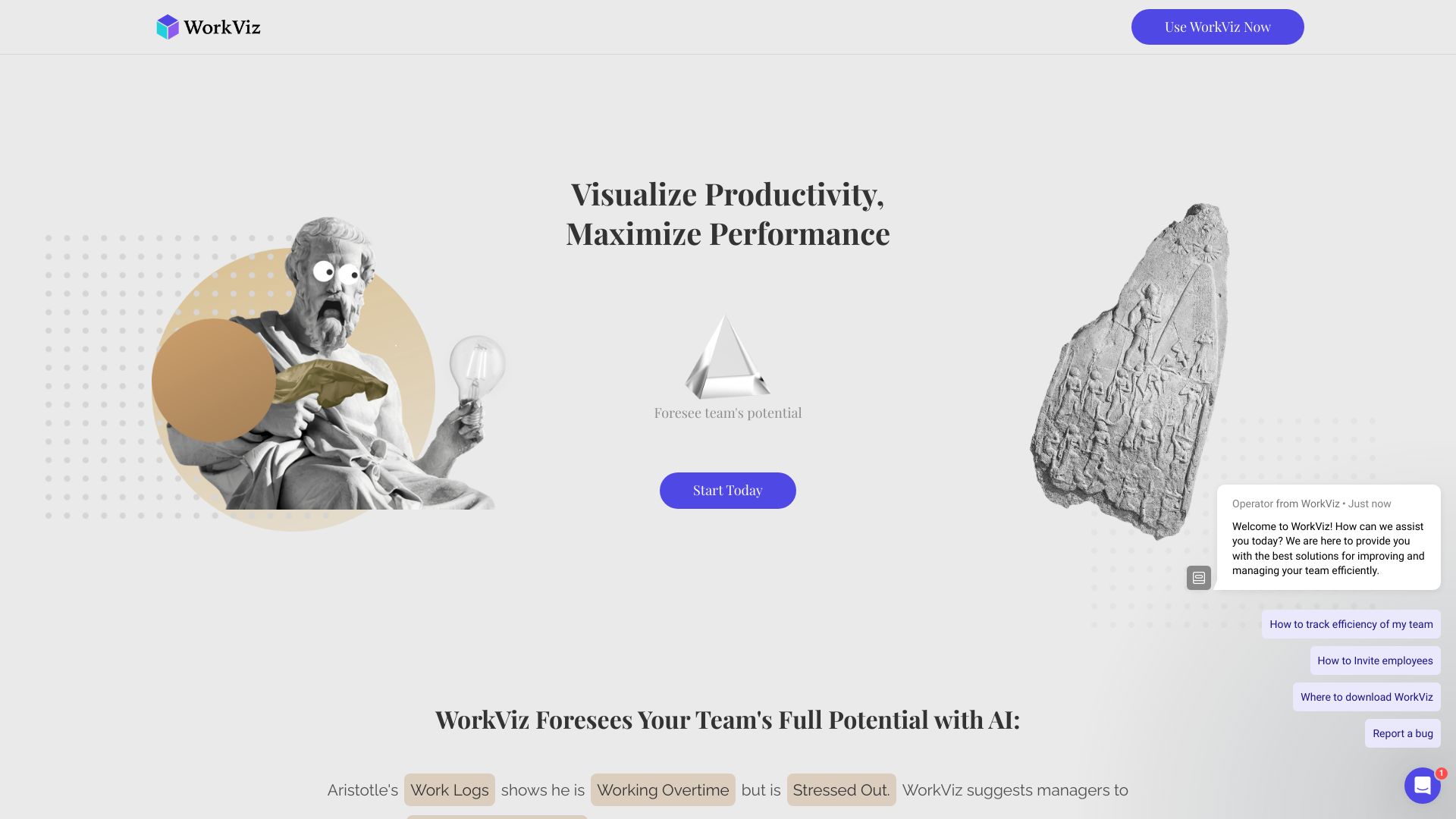 WorkViz网页截图,WorkViz网页快照
