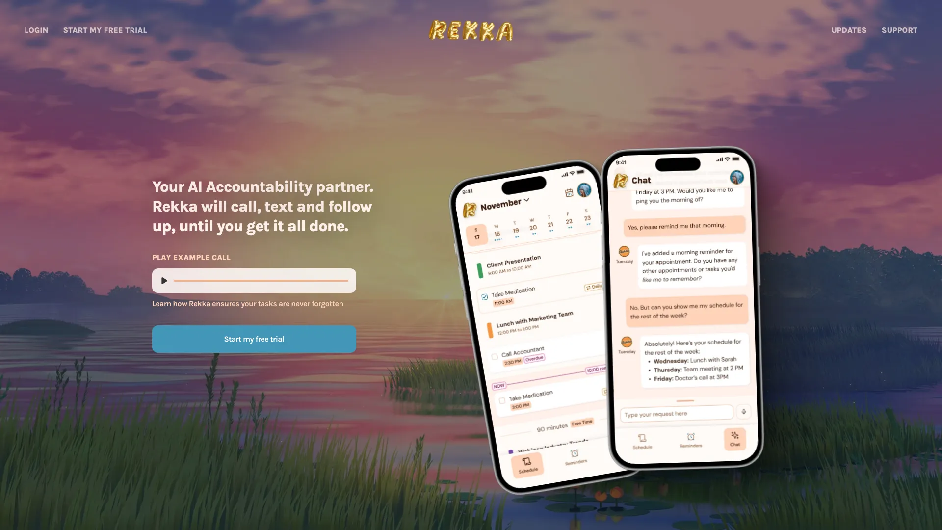 Rekka: Your AI Accountability Partner网页截图,Rekka: Your AI Accountability Partner网页快照
