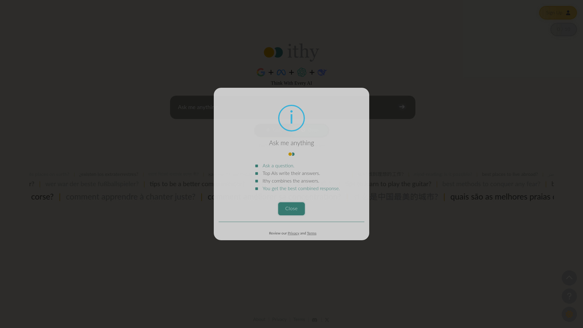 Ithy AI网页截图,Ithy AI网页快照