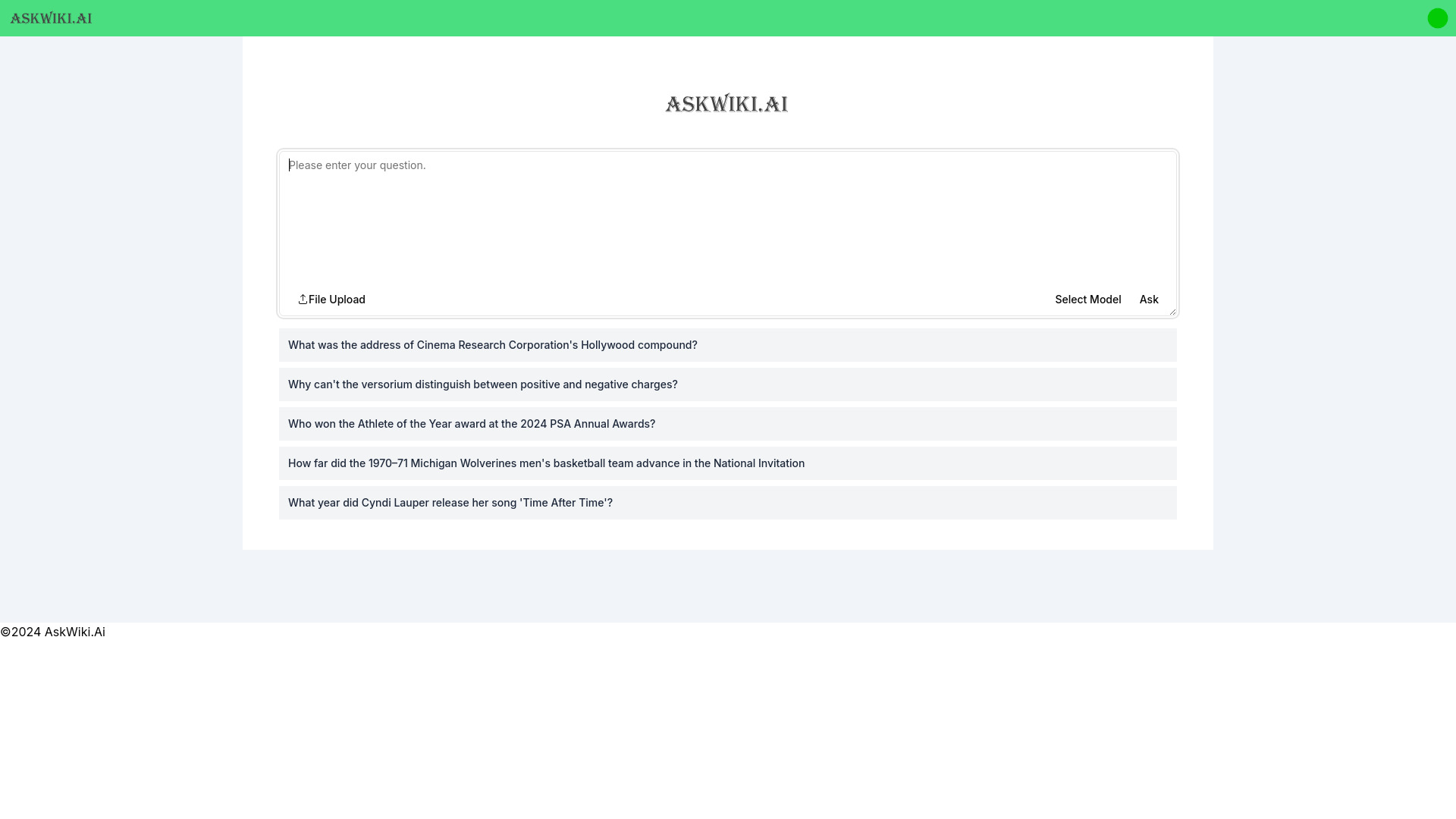 AskWiki网页截图,AskWiki网页快照