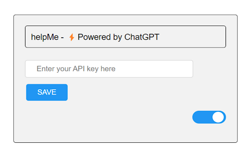 helpMe – ⚡Powered by ChatGPT网页截图,helpMe – ⚡Powered by ChatGPT网页快照