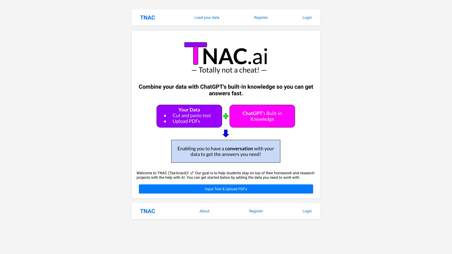 TNAC.ai网页截图,TNAC.ai网页快照