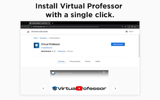 Virtual Professor网页截图,Virtual Professor网页快照