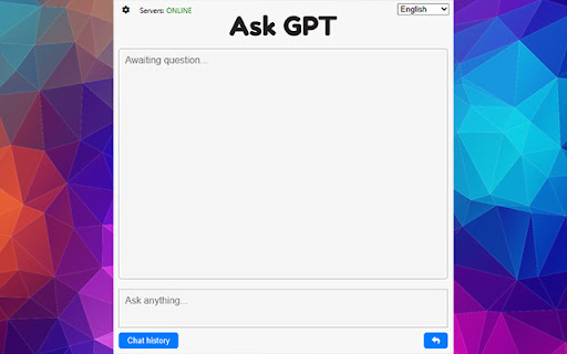 Ask GPT网页截图,Ask GPT网页快照