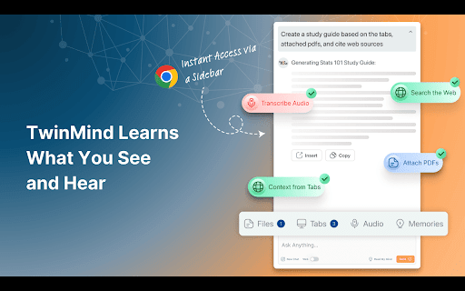 TwinMind (Early Access Preview)网页截图,TwinMind (Early Access Preview)网页快照
