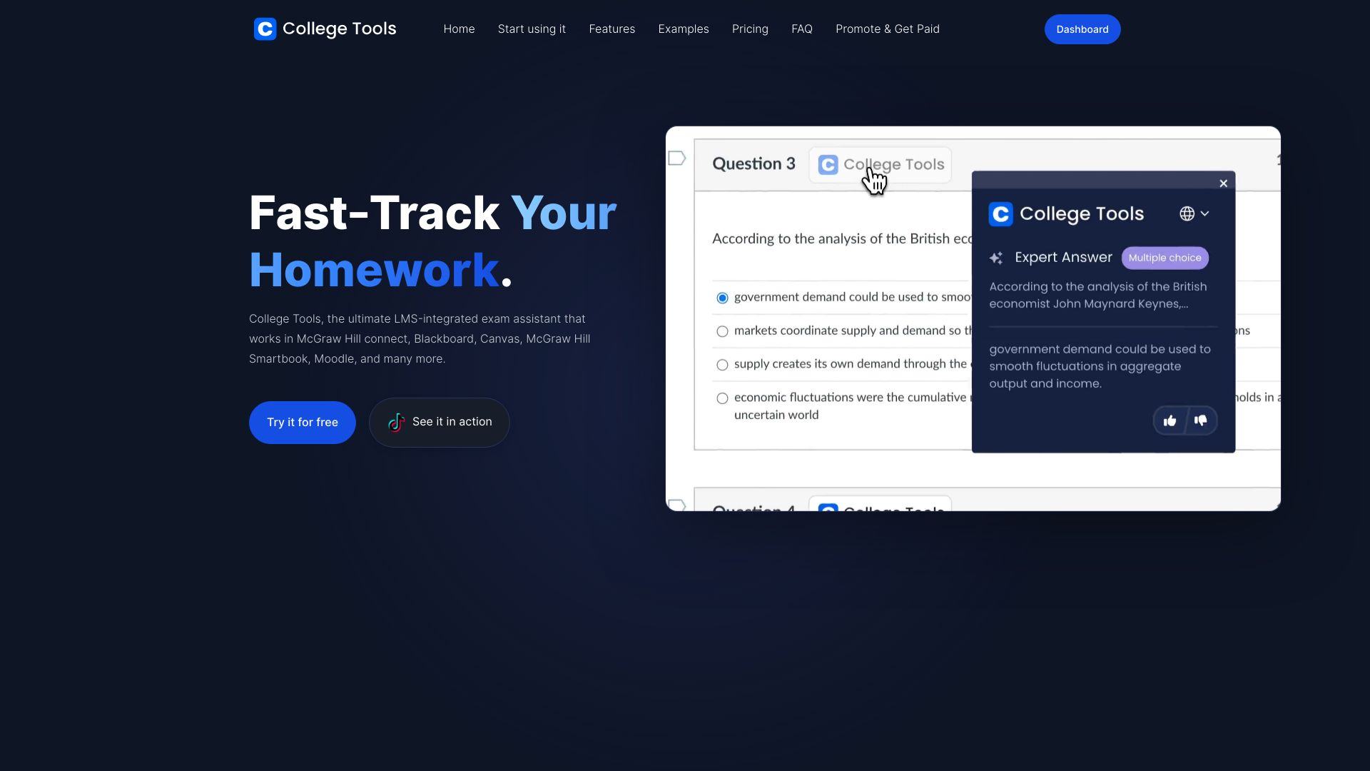 Homework Solver by College Tools网页截图,Homework Solver by College Tools网页快照