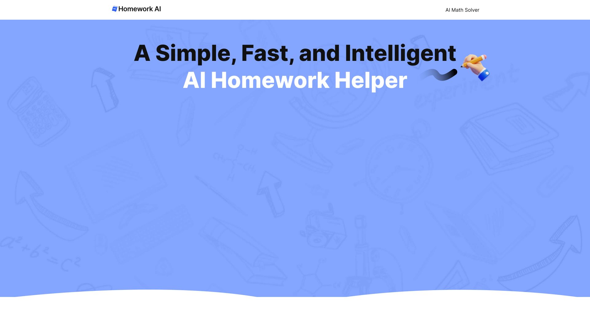 HomeworkAI ai网页截图,HomeworkAI ai网页快照
