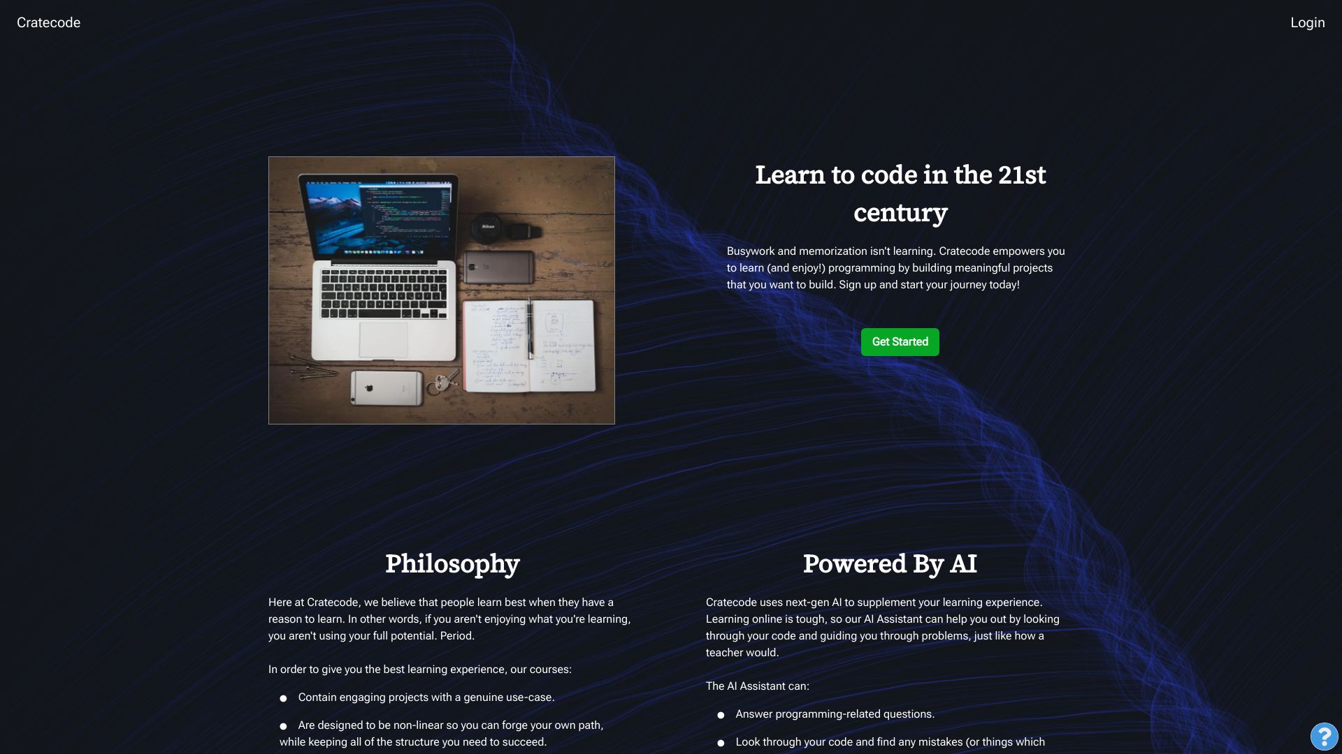 Cratecode网页截图,Cratecode网页快照