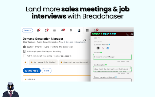 Jobs Without Borders – Custom job apps & networking messages with AI网页截图,Jobs Without Borders – Custom job apps & networking messages with AI网页快照