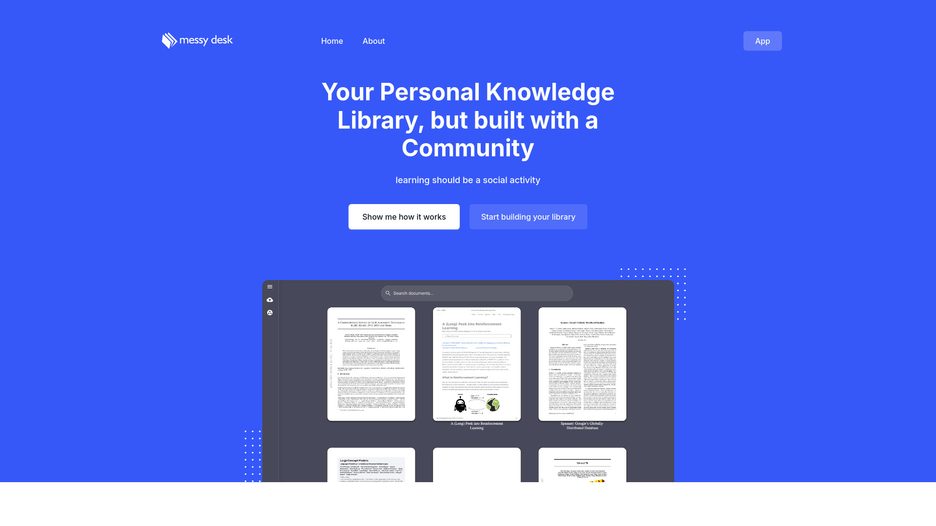 Messy Desk网页截图,Messy Desk网页快照