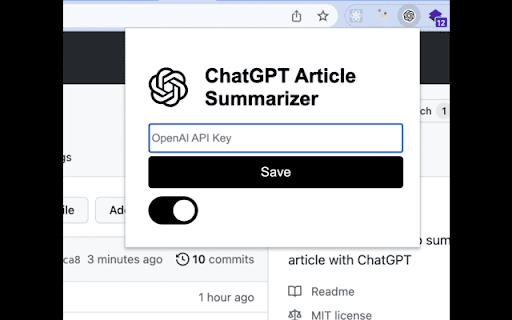 ChatGPT Summarizer & Definer网页截图,ChatGPT Summarizer & Definer网页快照