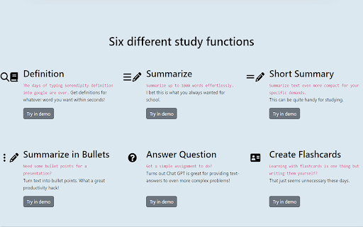 StudyMateAI网页截图,StudyMateAI网页快照