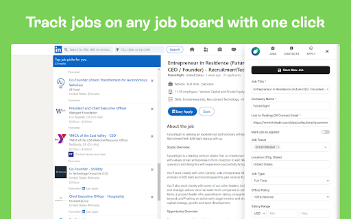 Prentus | Job Tracker, AI Networking, & Application Helper网页截图,Prentus | Job Tracker, AI Networking, & Application Helper网页快照