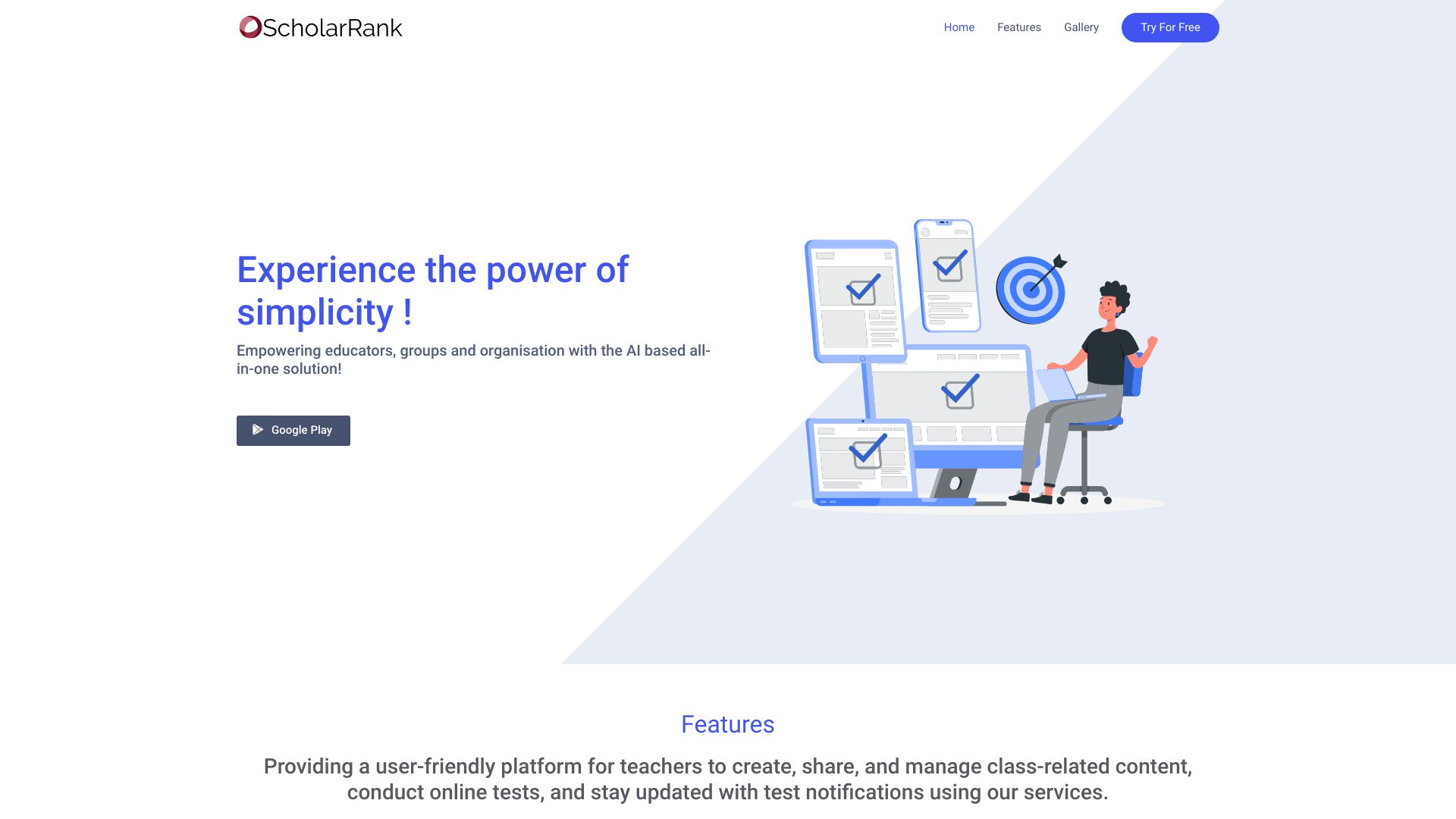 ScholarRank网页截图,ScholarRank网页快照