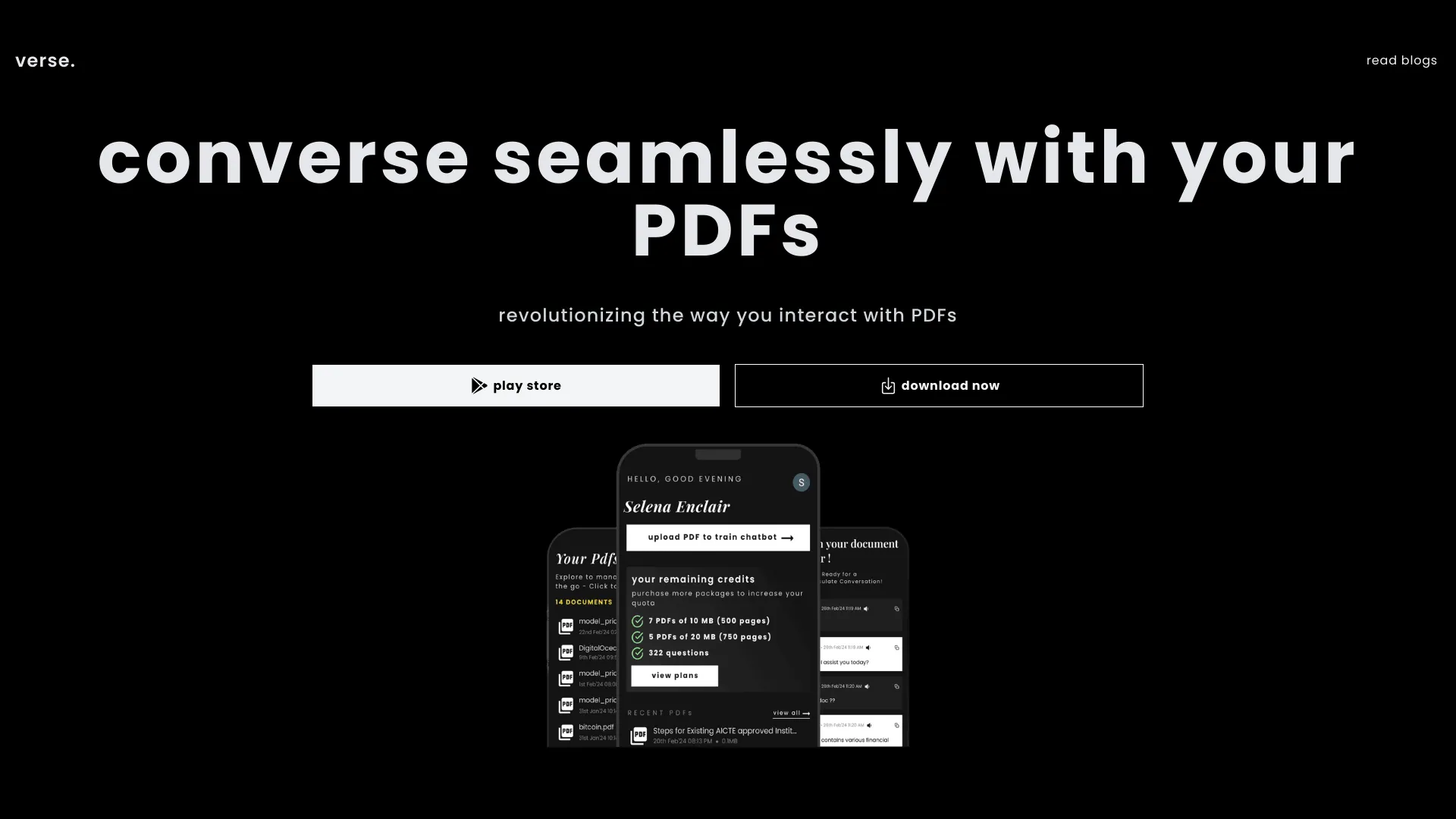 VERSE AI网页截图,VERSE AI网页快照