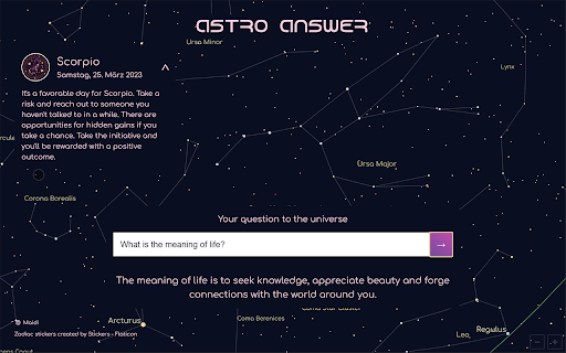 Astro Answer New Tab网页截图,Astro Answer New Tab网页快照