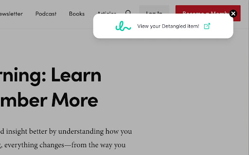 Detangle Browser Extension网页截图,Detangle Browser Extension网页快照
