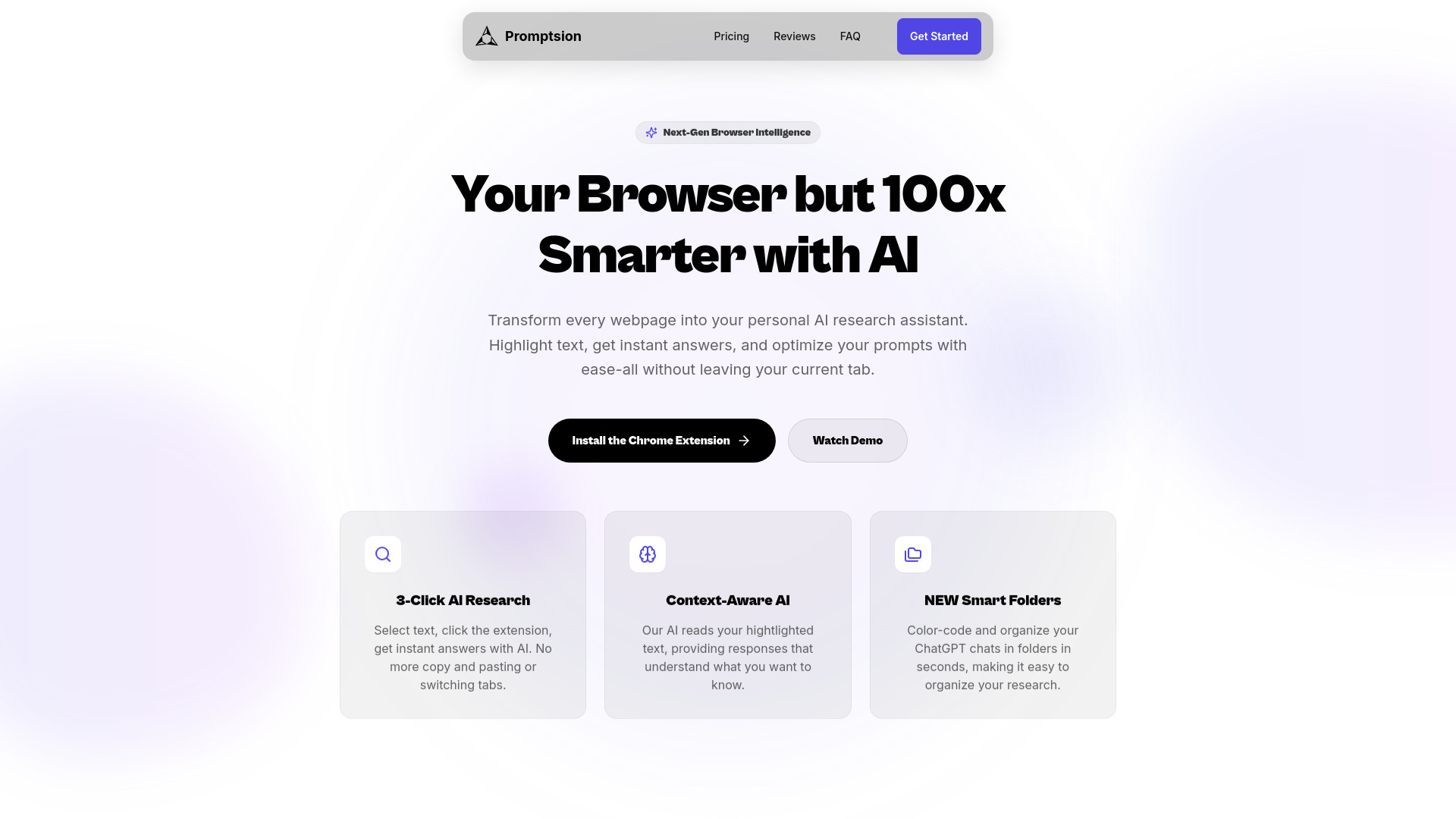 Promptsion网页截图,Promptsion网页快照