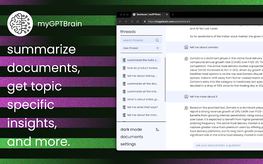 myGPTBrain网页截图,myGPTBrain网页快照