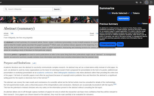 SimpleSummary网页截图,SimpleSummary网页快照